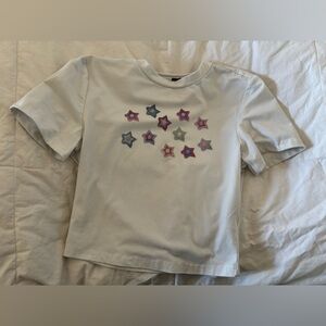 Set of five crop tops